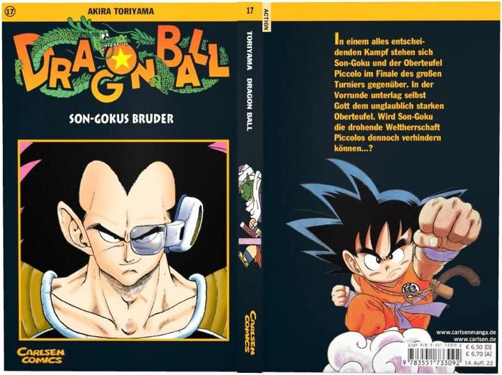 Productafbeelding Dragon Ball, Band 17 (Duits, Akira Toriyama, 2001)