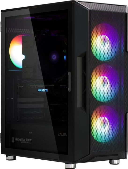 Actual product image Zalman PC Case I3 Neo ATX Mid Tower RGB Fan x4 (mATX, Mini-ITX, ATX)