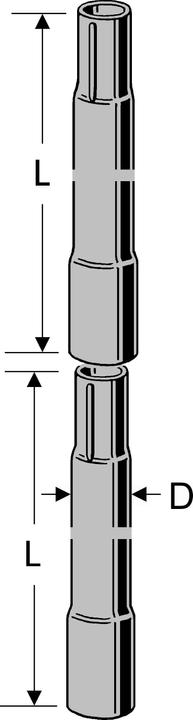 Actual product image Kathrein ZSA 46 Plug-in mast (Mirrors + antennas Mounting)