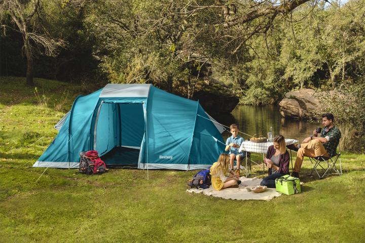 Image du produit Bestway Tente 6 places Family Ground 6 490 x 280 x 200 cm (14.55 kg, 6 personnes)