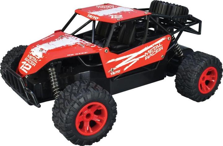 Immagine prodotto Taiyo 180010K Veicolo telecomandato Metal Racer Verde in scala 1:18, 2.4GHz, ricarica USB per più di 6