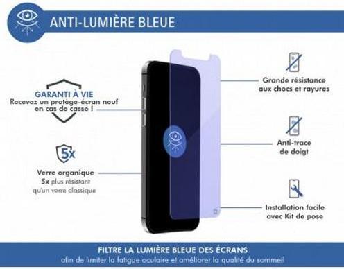 Immagine prodotto Bigben Connected Protezione del display con filtro per la luce blu (2 Pezzo/i, Apple iPhone 12 mini)