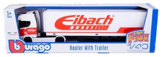 Immagine prodotto Bburago Diecast 1:43 Autopompa con rimorchio SCANIA 770S Eibach Età 3+ 18-31468