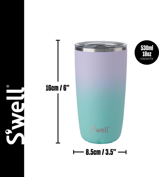 Actual product image S'Well Pastel Candy Tumbler with Lid, 530ml (0.53 l)