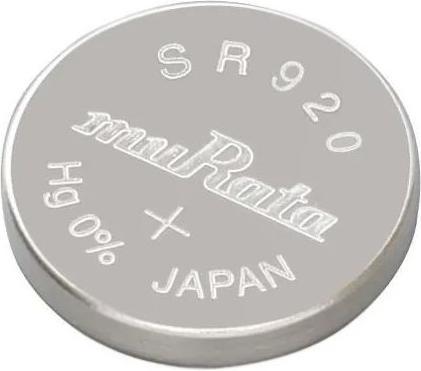 Actual product image Murata Button cells 371 (10 pcs., SR920, 40 mAh)