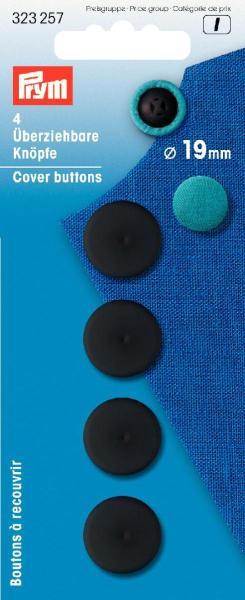 Actual product image Prym Knob, 19 mm, 4 pieces, plastic