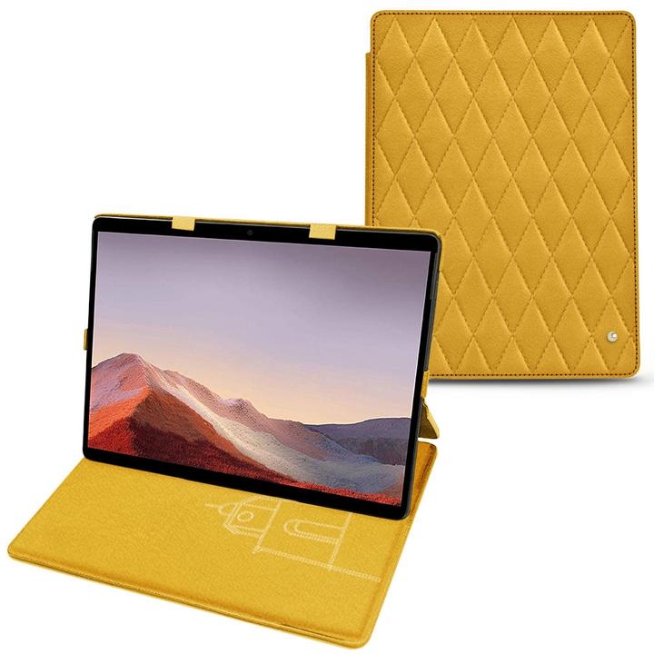 Actual product image Noreve Leather cover vertical (Microsoft Surface Pro X)