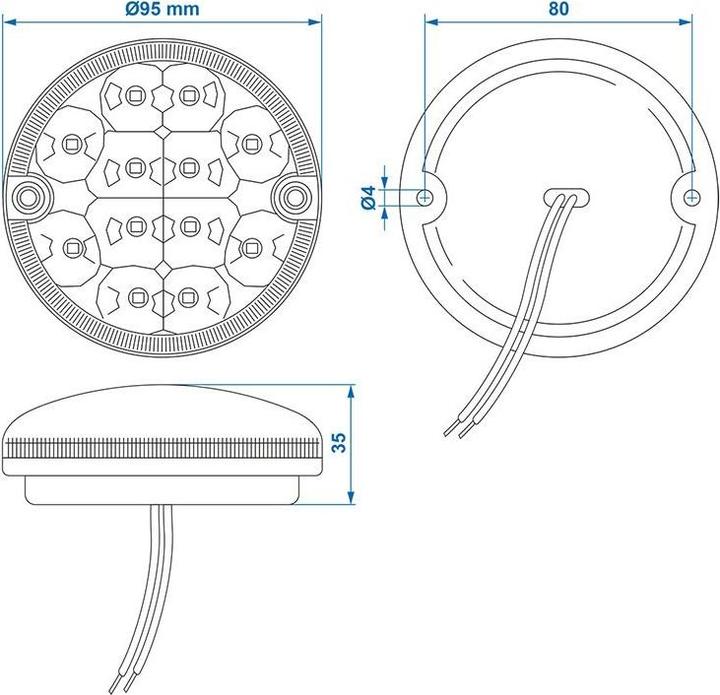 Immagine prodotto ProPlus Luce di retromarcia 12LED