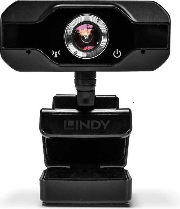 Actual product image Lindy FHD 1080p webcam with microphone Angle of view 110° 360 (2 Mpx)