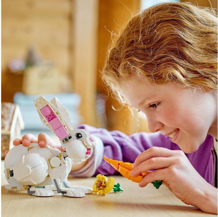 Produktbild LEGO Weisser Hase (31133, LEGO Creator 3-in-1)