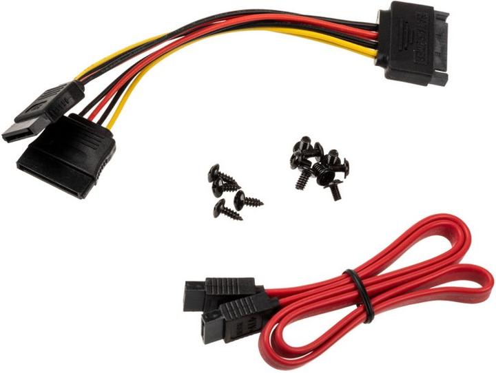 Actual product image Akasa mounting frame 13,30cm (5,25") to 2,5/3.5", SSD/HDD adapter