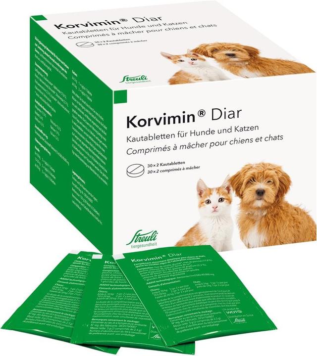 Produktbild Korvimin Kautabletten, 30 x 2 Stück (30 Stk., 210 g)