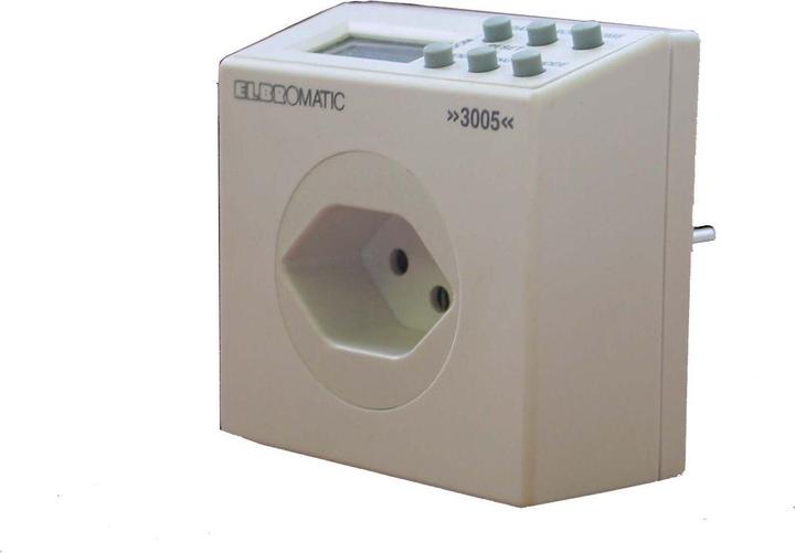 Elbro Steckdosenschaltuhr digital ELBROmatic 3005