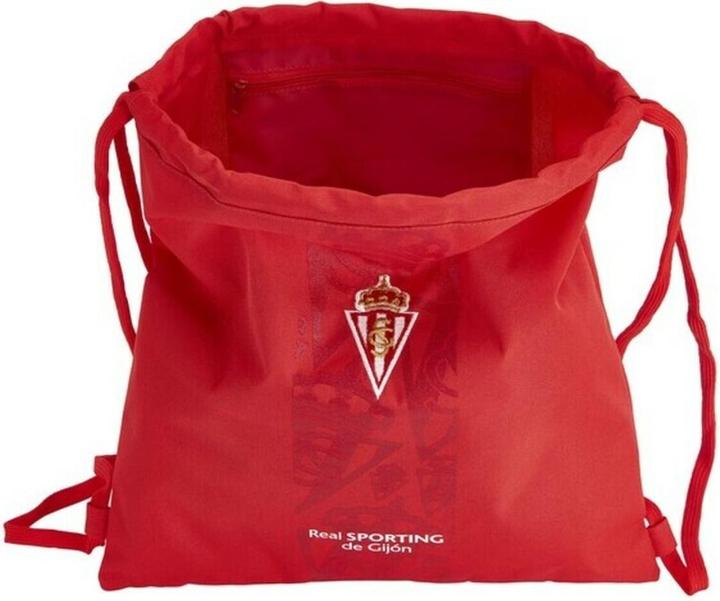 Actual product image Real Sporting de Gijón Backpack bag with straps Red