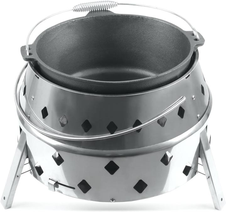 Actual product image BBQ-Toro 6-piece Dutch Oven Set