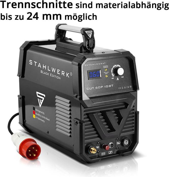 Image du produit Stahlwerk Découpeuse plasma CUT 60 Pilot IGBT de 60 ampères avec amorçage pilote