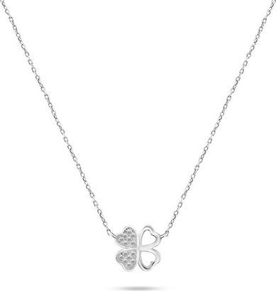 Actual product image Brilio Silver - Silver Lucky Necklace NCL64W (Chain. Pendant)