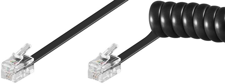 Produktbild Goobay Telefonhörer-Spiralkabel CCA RJ10-Stecker > RJ10-Stecker