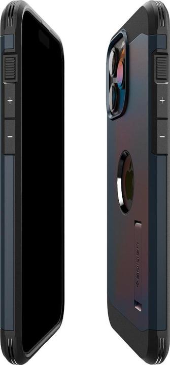 Produktbild Spigen Tough Armor MagSafe, Metallschiefer – iPhone 15 Pro (Apple iPhone 15 Pro)