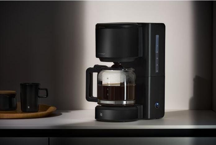 Produktbild WMF STELIO Kaffeemaschine Glas, deep black