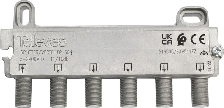 Actual product image Televes Distributor (10 dB, Manifolds and Branchers)