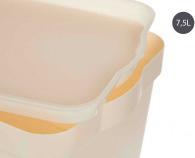 Produktbild Kipit Kunststoffkiste mit Deckel 7,5l Creme (7.50 l)
