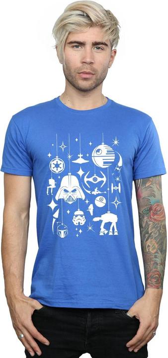 Produktbild Star Wars Christmas Decorations TShirt (L)