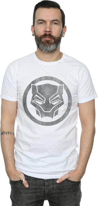 Immagine prodotto Black Maglietta Logo Effetto Invecchiato Uomo (L)