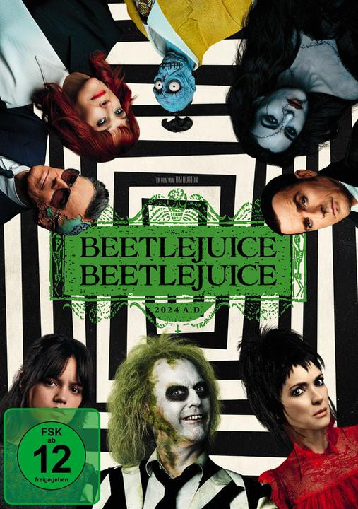 Image du produit Magni Beetlejuice Beetlejuice (DVD, 2024, Tchèque, Anglais)
