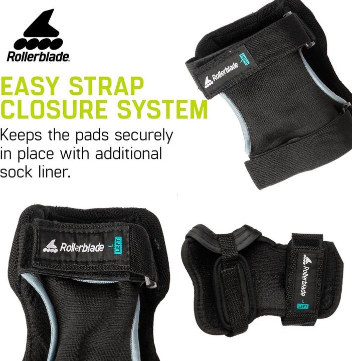 Image du produit Rollerblade Skate Gear Junior 3 Pack (XS, Coudes, Protège-poignets, Genouillère, Couples)