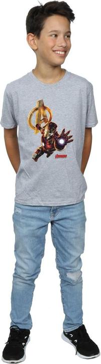 Image du produit - T-shirt IRON MAN POSE - Garçon (140, 146)