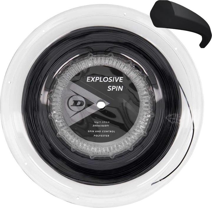 Image du produit Dunlop Cordes polyester Explosive Spin16 G/200m/1.30mm