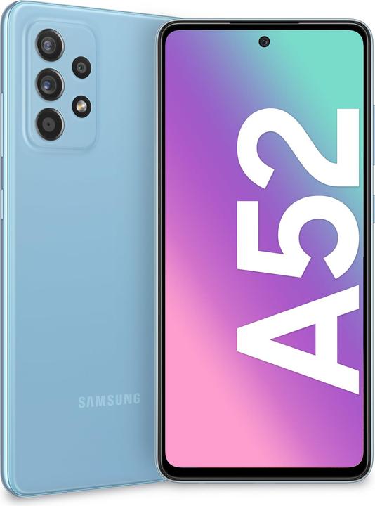 Immagine prodotto Samsung Galaxy A52 UE (128 GB, Azzurro, 6.40", Doppia SIM, 64 Mpx, 4G)
