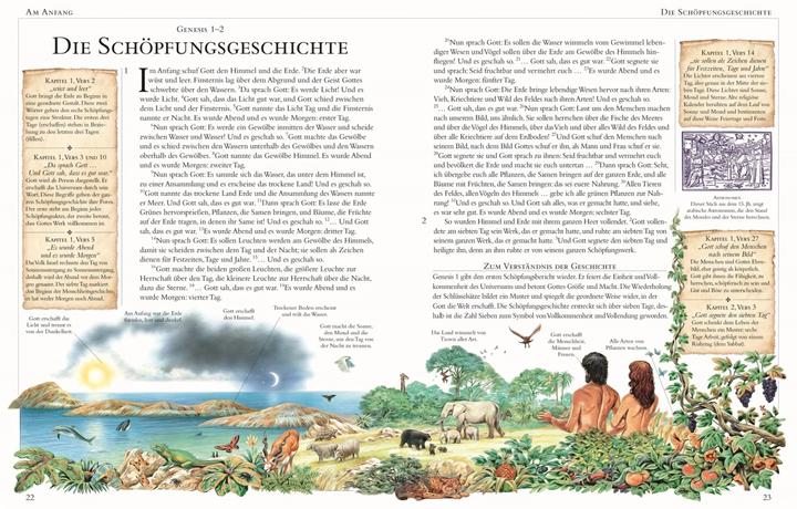 Actual product image Die grosse illustrierte Kinderbibel (German, Peter (Illustrator), Claude-Bernard Costecalde, Dennis, 2018)