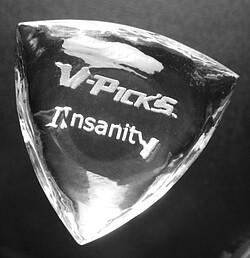 V-Picks V-Pick Insanity Pick crystal clear (8.50 mm)