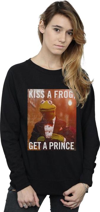 Image du produit Disney - Sweat THE MUPPETS KISS A FROG GET A PRINCE - Femme (M)