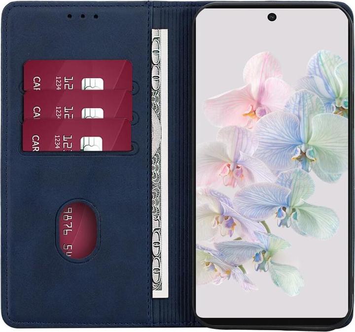 Immagine prodotto Cover-Discount Google Pixel 7a - Custodia Stand Flip Cover blu scuro (Google Pixel 7a)