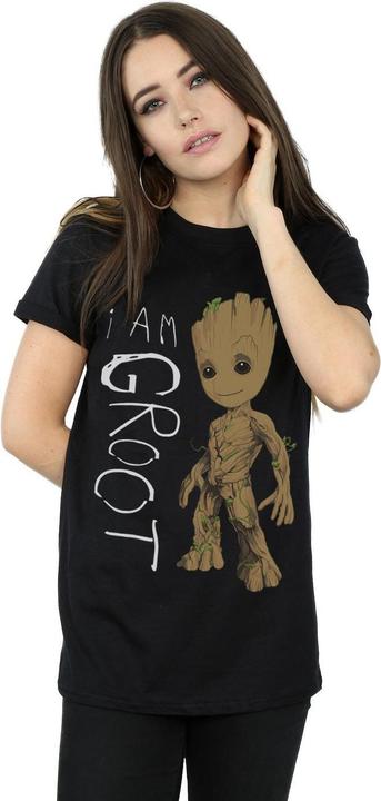 Produktbild Guardians of the Galaxy I Am Groot Scribble Boyfriend TShirt (XXL)