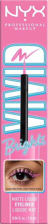 Actual product image NYX Professional Make-Up Vivid Brights (01 Don't Pink Twice)