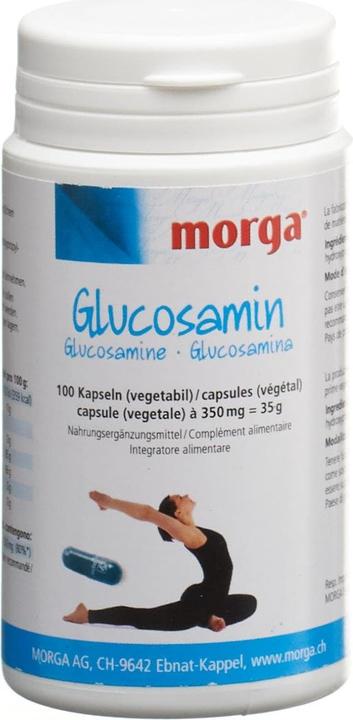 Morga Glucosamin Vegicaps (100 Stück, Kapseln, 300 g)