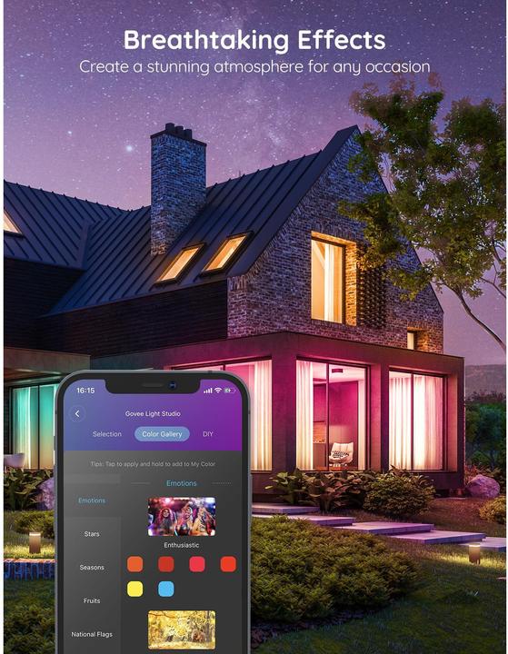 Produktbild Govee Smart (RGB, 1500 cm, Indoor)