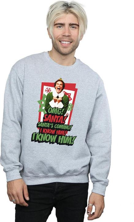 Immagine prodotto Elf OMG Santa Felpa Uomo (L)