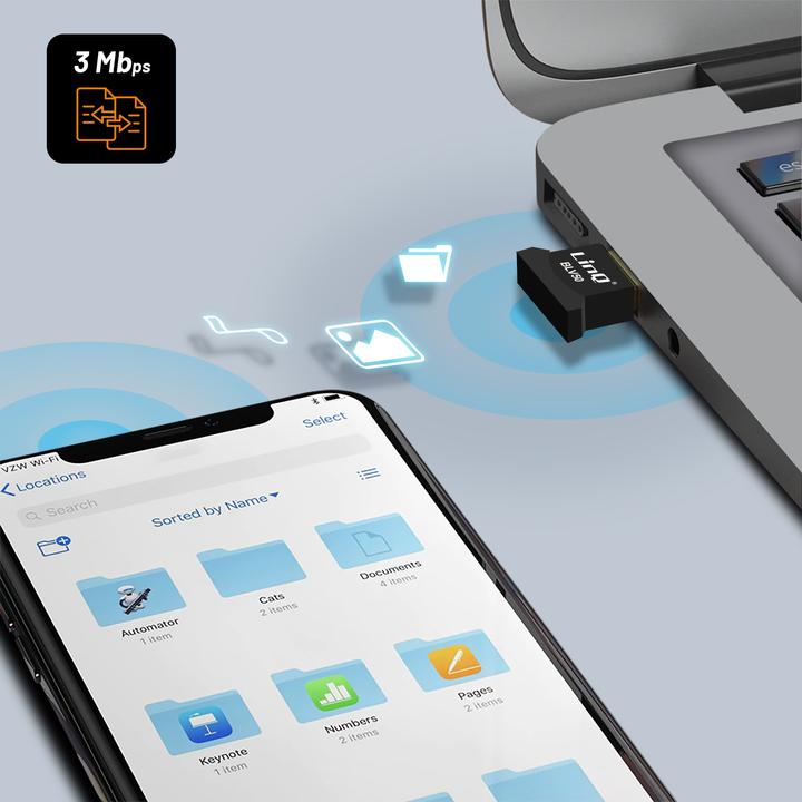 Image du produit LinQ Clé USB Bluetooth Ordinateur (Emetteur & Récepteur)