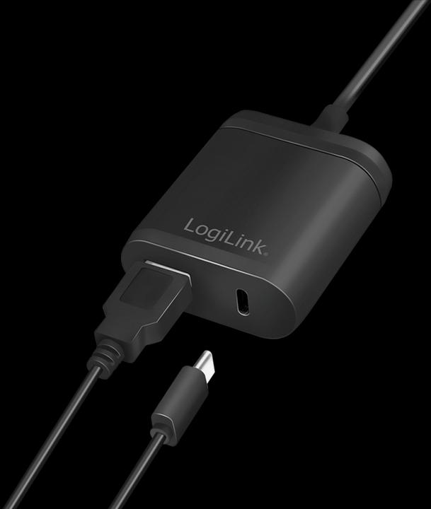 Produktbild LogiLink USB-Adapterstecker mit Festkabel (12 W)