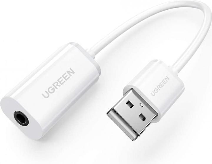 Actual product image Ugreen USB Stereo Audio Adapter (USB)