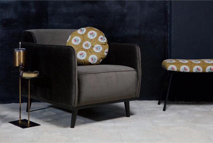 Productafbeelding BePureHome Fauteuil Statement Fluweel Warm Groen