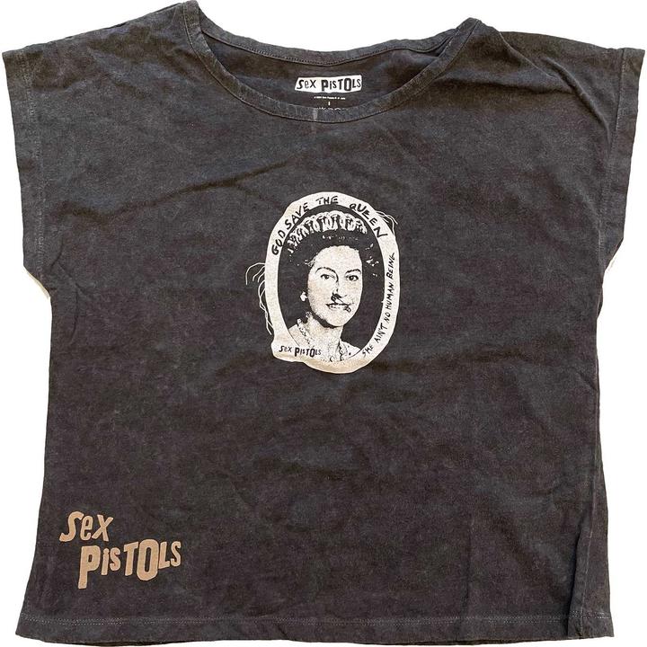 Sex Pistols Womens/Ladies God Save The Queen Crop Top