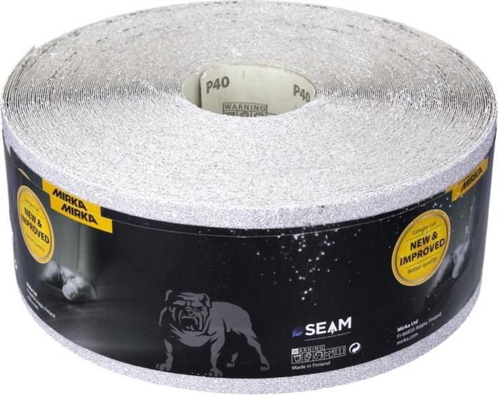 Immagine prodotto Mirka BASECUT Rotolo di carta abrasiva universale 115 mm x 50 m / P40 - ( 2251100140N ) (P40)