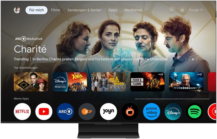 Produktbild TCL 50C7K (50", Mini-LED, 4K, 2025)
