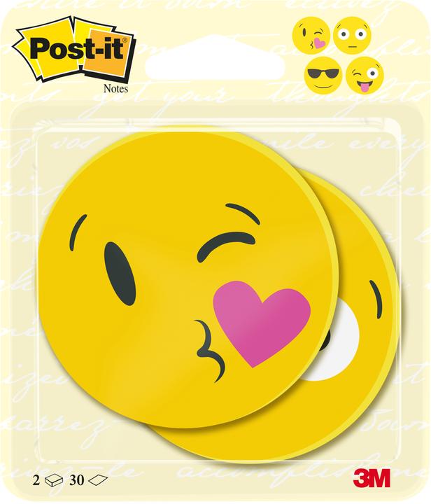 Immagine prodotto Post-it Smiley (7 x 7 cm)